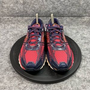 Brooks Glycerin 12 Women’s Pink/Blue/Orange 3D Fit Print Training Shoes Size 7‎